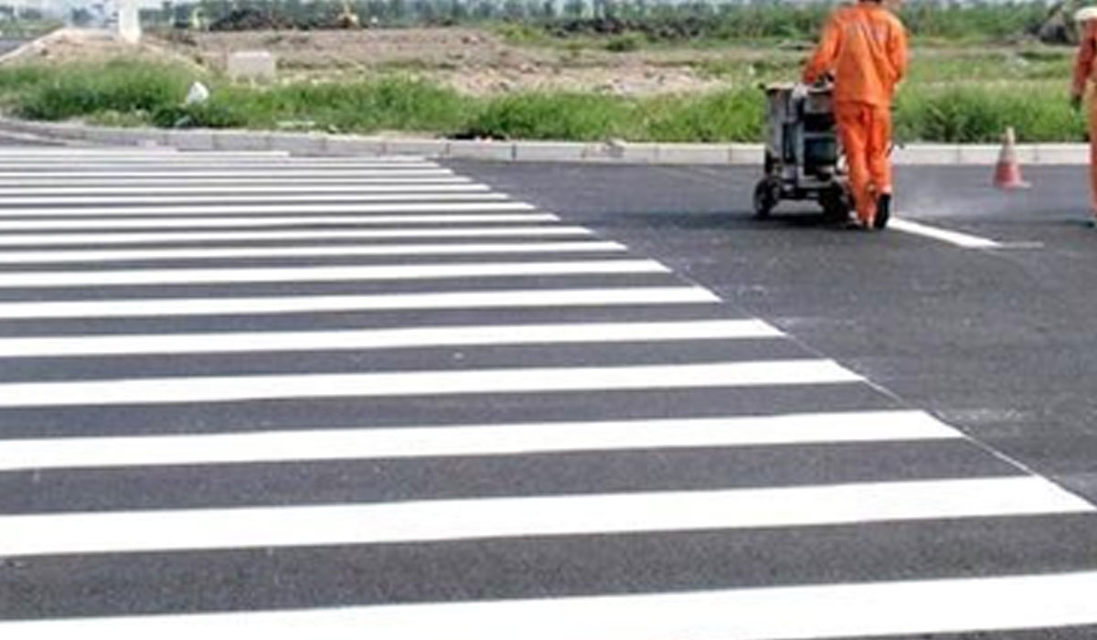 Application Process Of Thermoplastic Road Markings Explained