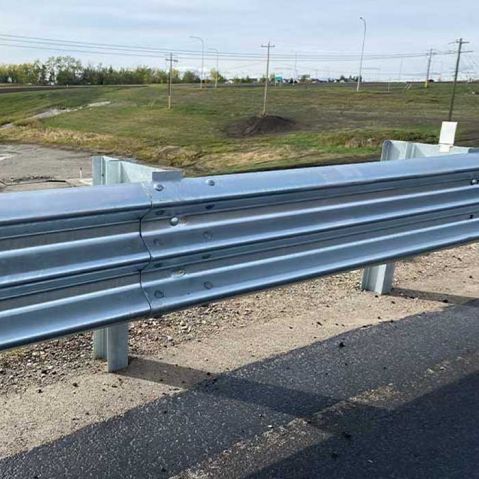 Thrie-Beam Metal Crash Barrier Manufacturers in Delhi